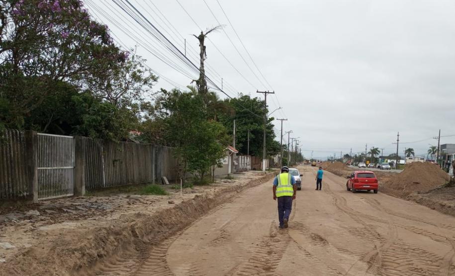 Duplicação da PR-412 entre Matinhos e Praia de Leste avança com viaduto e marginais