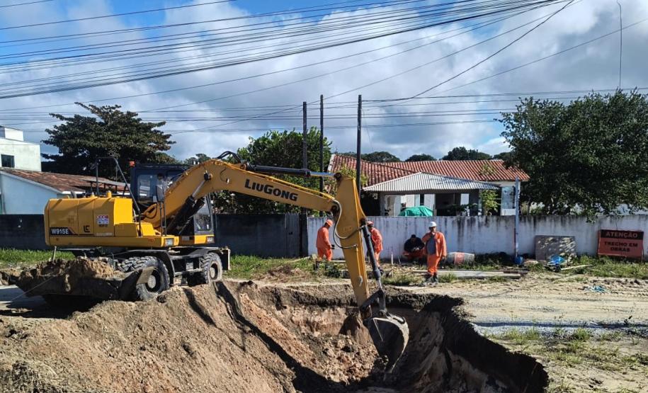 Duplicação da PR-412 entre Matinhos e Praia de Leste avança com viaduto e marginais