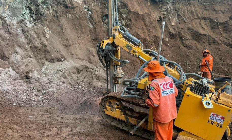 PR-460 entre Pitanga e Nova Tebas terá detonação de rochas nesta segunda-feira