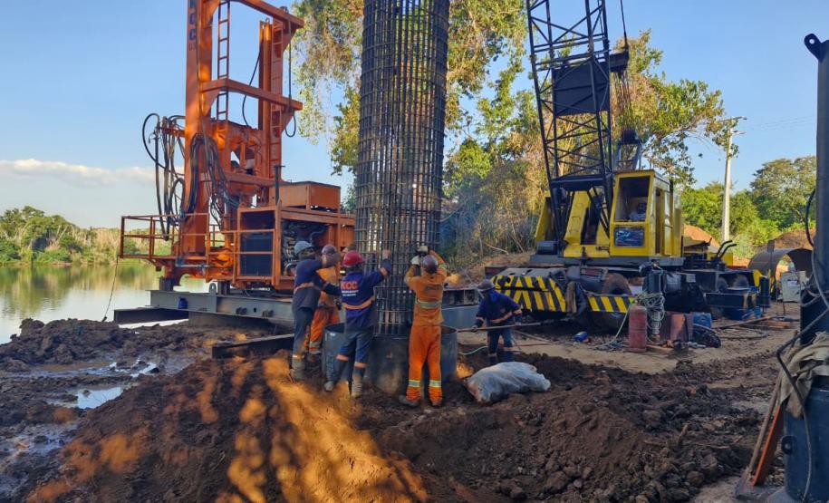 Nova ponte entre São Carlos do Ivaí e Japurá avança com atividades nas duas margens