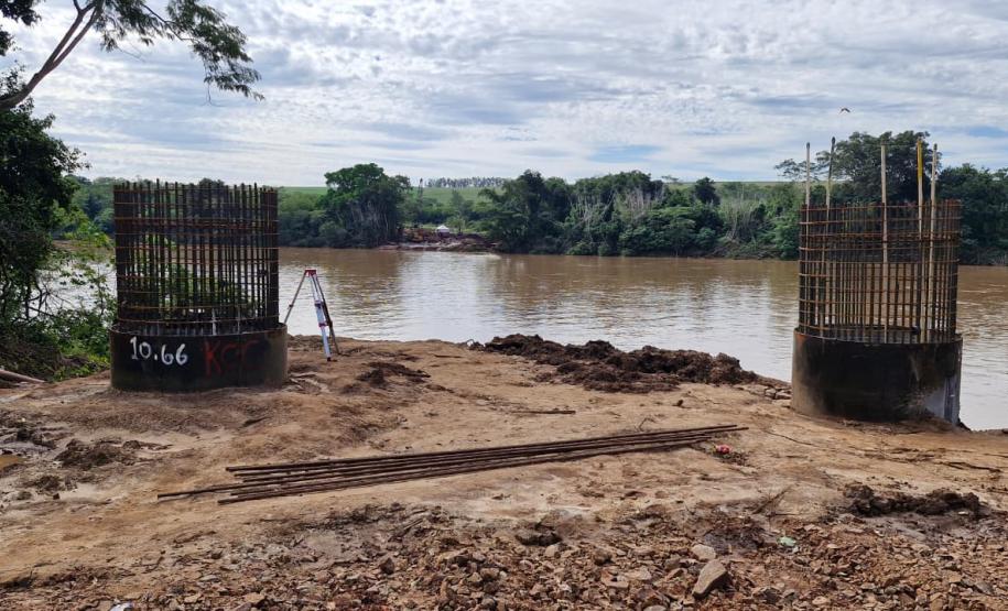 Nova ponte entre São Carlos do Ivaí e Japurá avança com atividades nas duas margens