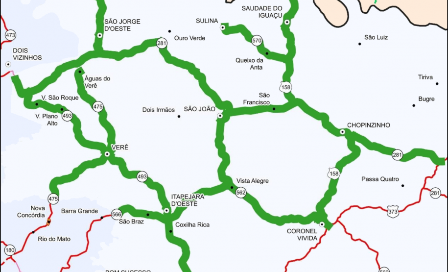 DER/PR reforça pavimento da rodovia PR-566 em Itapejara d’Oeste
