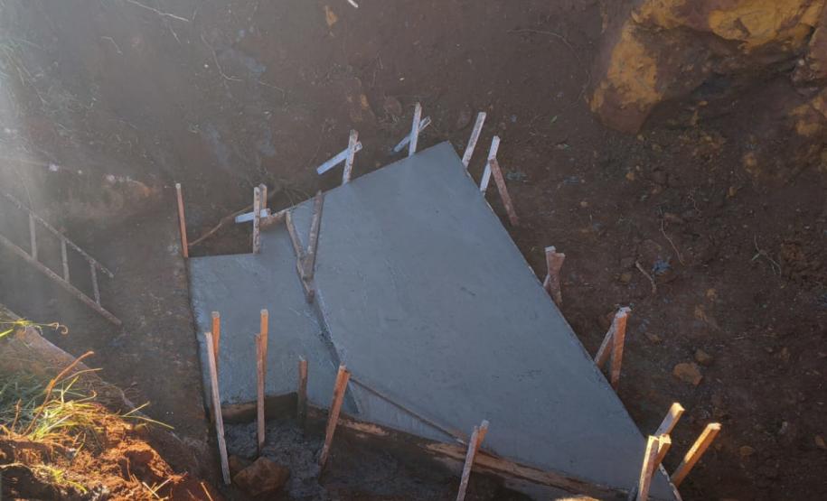 Obra de concreto em rodovias entre Nova Tebas e Pitanga avança em terraplenagem