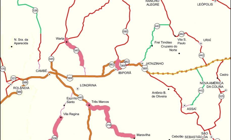 DER/PR reforça o pavimento da PR-090 entre Sertanópolis e Bela Vista do Paraíso