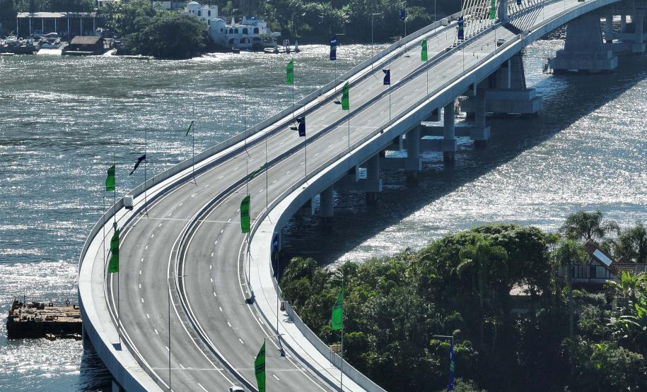 Estudo aponta Ponte de Guaratuba com menor custo por m² entre estruturas estaiadas