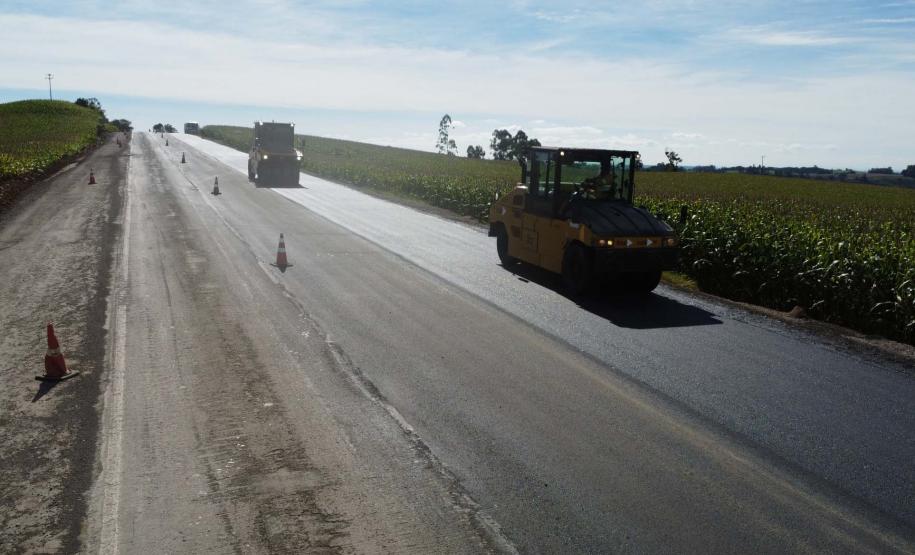 Rodovias entre Francisco Beltrão e Dois Vizinhos terão 9,1 quilômetros de terceiras faixas