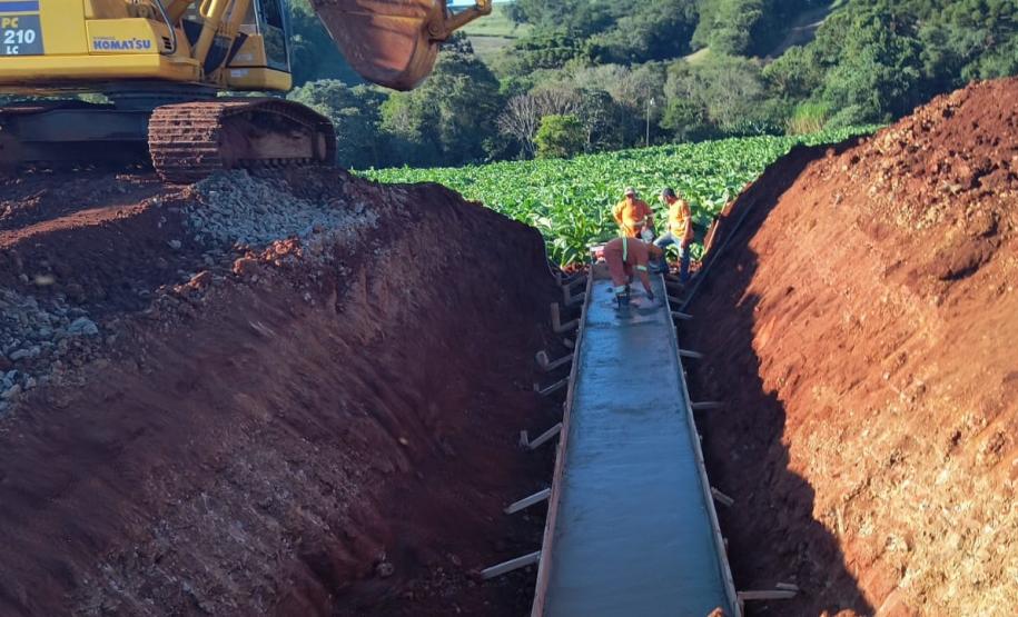 Sonho antigo, PR-239 entre Mato Rico e Roncador já tem obras de pavimentação