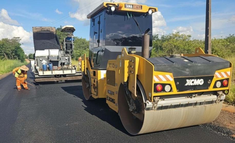 DER/PR realiza serviços de conservação em rodovias entre Uraí e Rancho Alegre