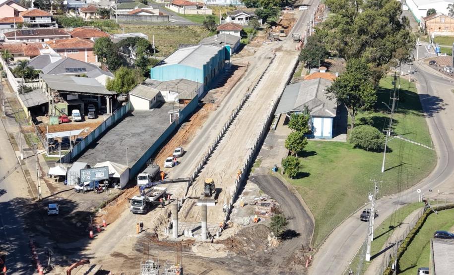 Restauração em concreto da PR-151 entre Ponta Grossa e Palmeira chega a 58%
