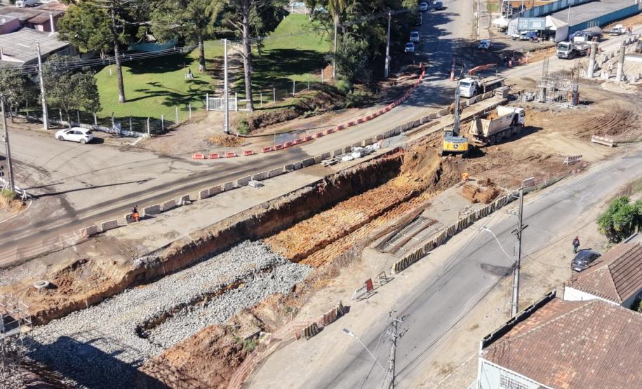 Restauração em concreto da PR-151 entre Ponta Grossa e Palmeira chega a 58%