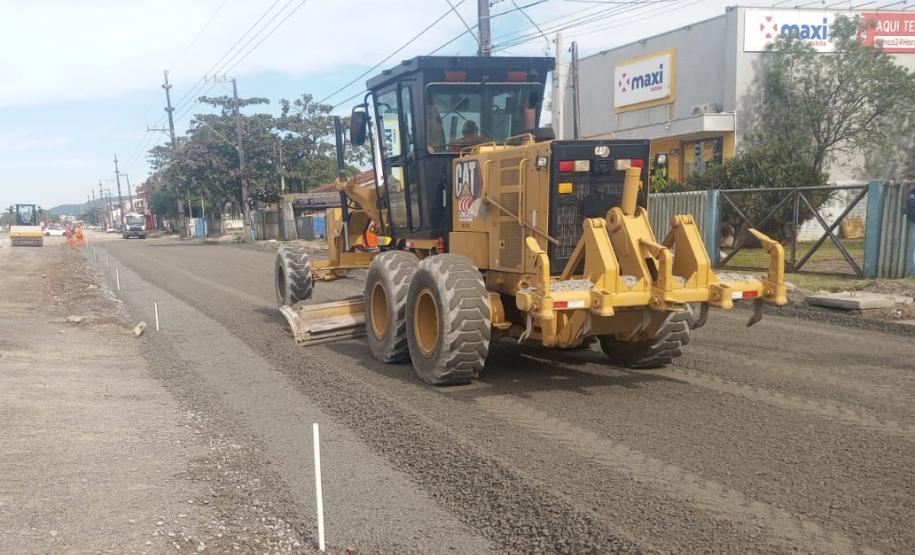 Duplicação da PR-412 entre Matinhos e Praia de Leste chega a 15,79%