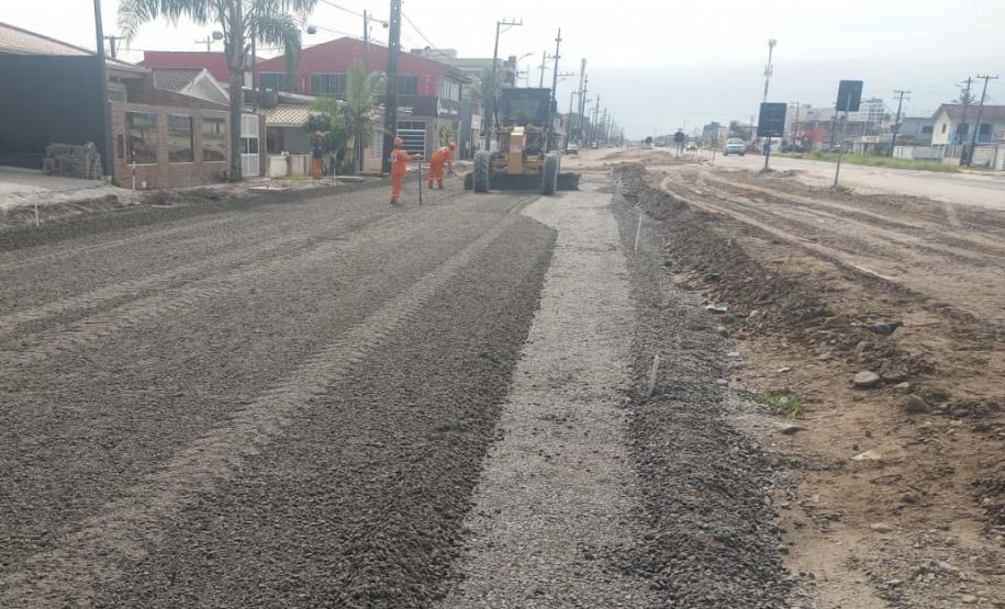 Duplicação da PR-412 entre Matinhos e Praia de Leste chega a 15,79%