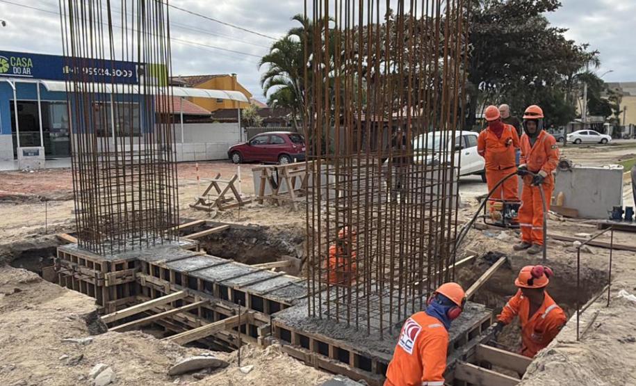 Duplicação da PR-412 entre Matinhos e Praia de Leste chega a 15,79%
