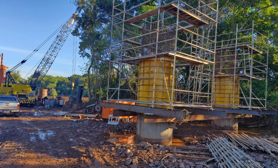 Nova ponte entre Japurá e São Carlos do Ivaí se prepara para começar escavações no Rio Ivaí