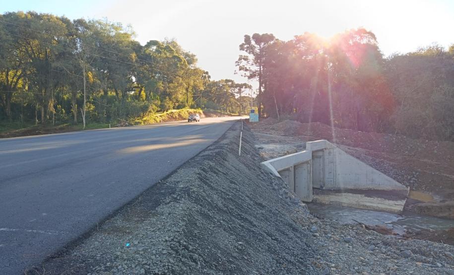 Obra de pavimentação de nova rodovia em Rebouças chega a 51% de execução