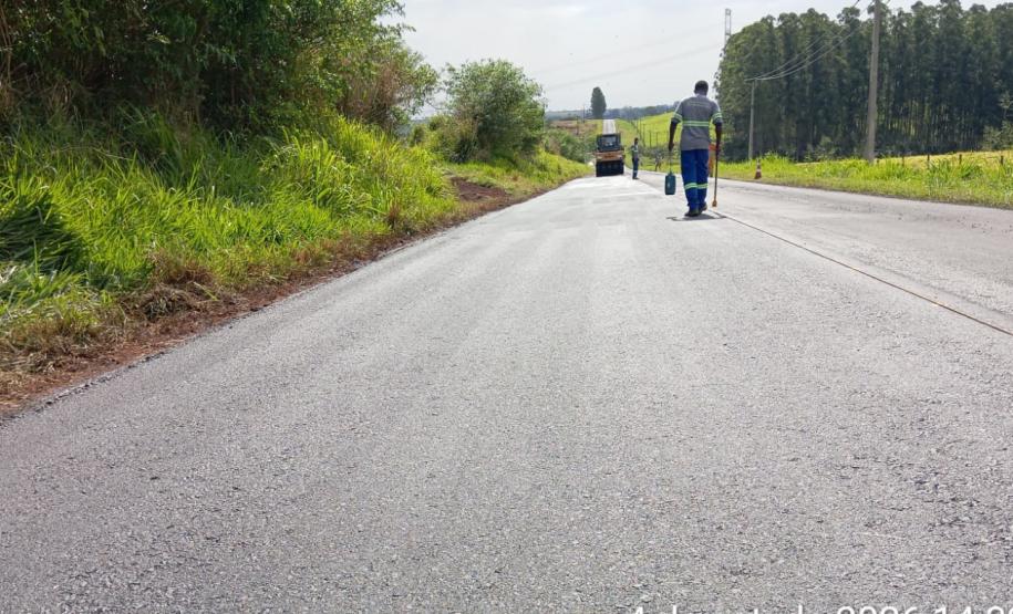 Rodovia entre Iporã e Altônia tem alterações no tráfego com sistema para-e-siga