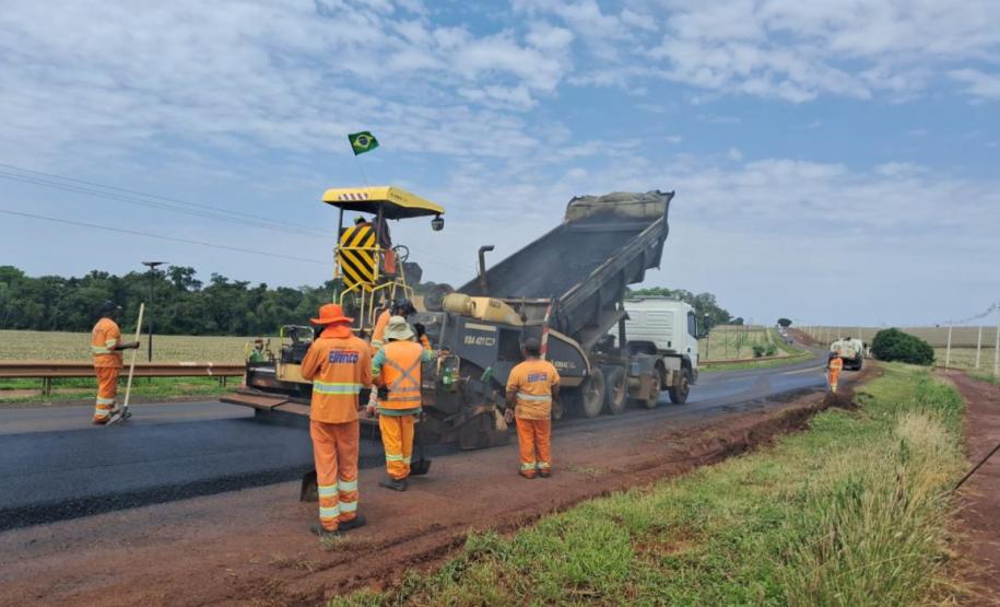 Rodovia entre Bela Vista do Paraíso e Alvorada do Sul tem tráfego em sistema pare-e-siga