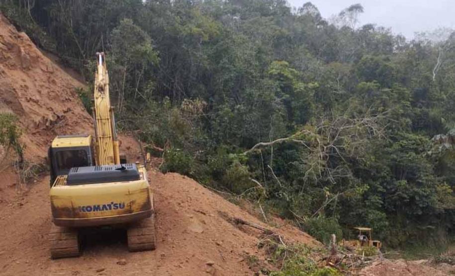 DER/PR informa interdição total da PR-092 entre Rio Branco do Sul e Cerro Azul