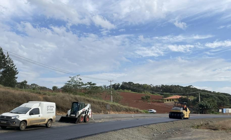 PR-160 pavimentação entre Imbaú e Reserva