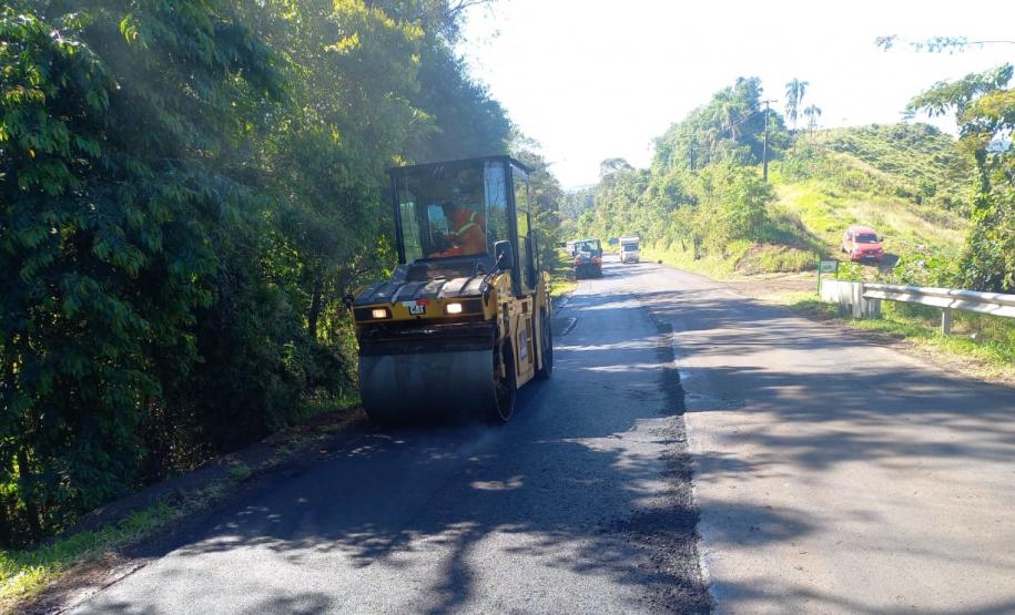 Rodovia entre Manfrinópolis e Salgado Filho tem tráfego em sistema pare-e-siga
