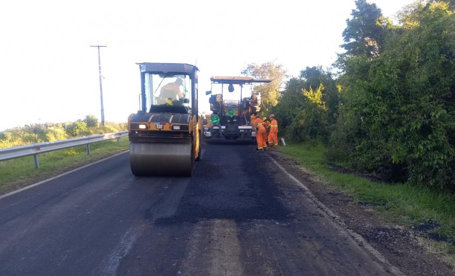 Rodovia entre Manfrinópolis e Salgado Filho tem tráfego em sistema pare-e-siga