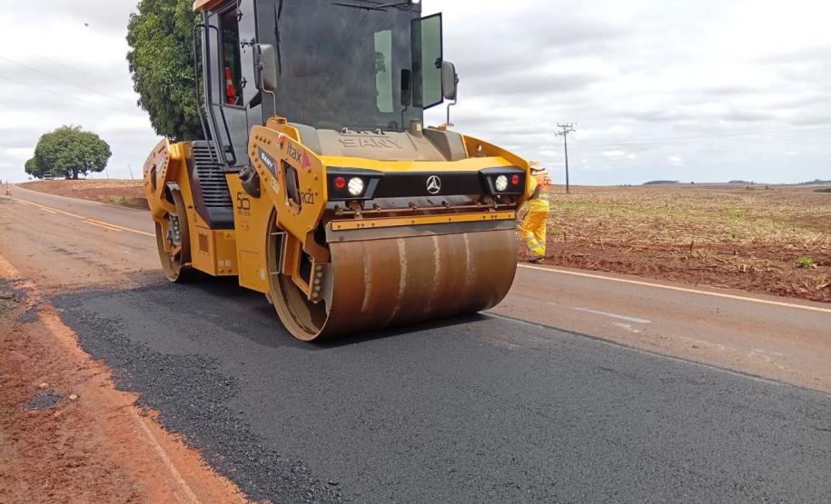 Rodovias de Formosa do Oeste, Jesuítas e Iracema do Oeste recebem melhorias do DER/PR