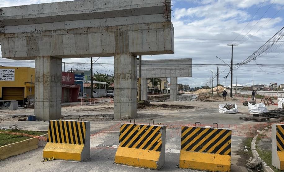 Duplicação de rodovia entre Matinhos e Pontal do Paraná chega a 24%