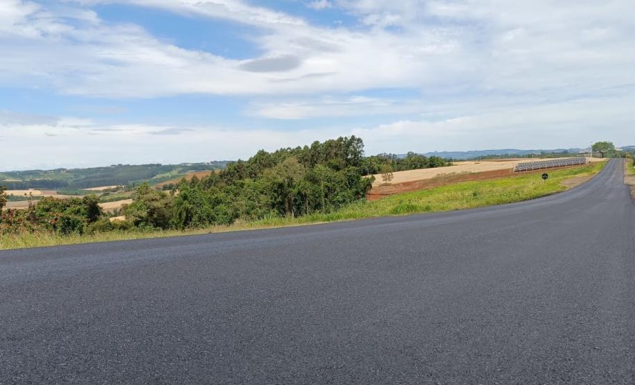 Salto do Lontra e Nova Prata do Iguaçu tem melhorias em andamento em rodovia