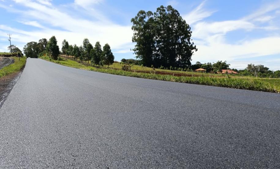 Salto do Lontra e Nova Prata do Iguaçu tem melhorias em andamento em rodovia