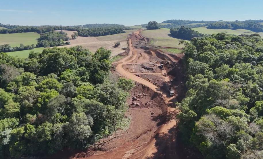 Obra do novo Contorno de Pato Branco chega a 14,23% de execução