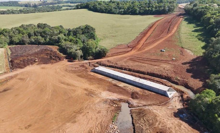 Obra do novo Contorno de Pato Branco chega a 14,23% de execução