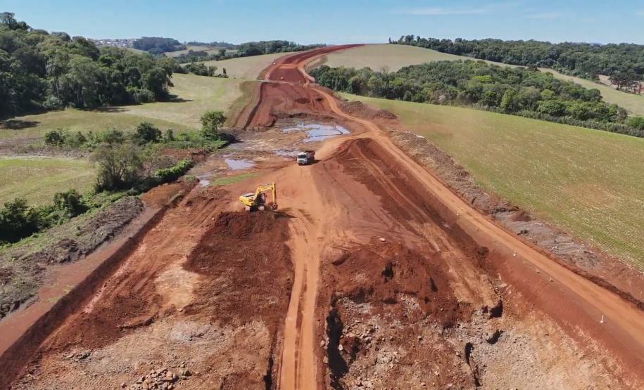 Obra do novo Contorno de Pato Branco chega a 14,23% de execução