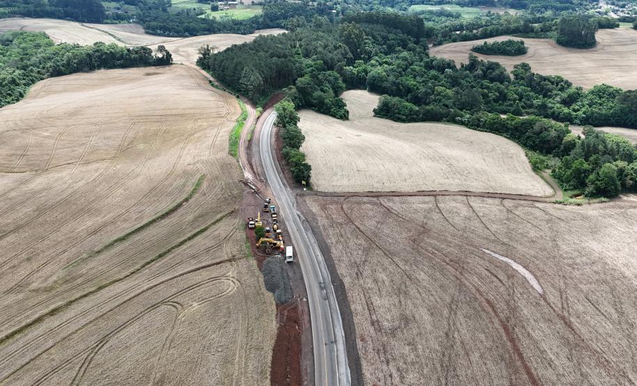 Restauração de rodovias entre Francisco Beltrão e Dois Vizinhos chega a 27,5%