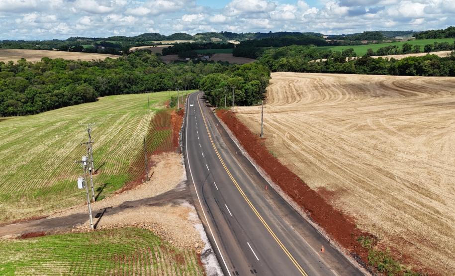 Restauração de rodovias entre Francisco Beltrão e Dois Vizinhos chega a 27,5%