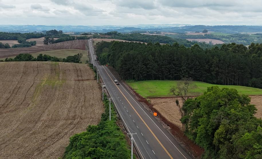 Restauração de rodovias entre Francisco Beltrão e Dois Vizinhos chega a 27,5%